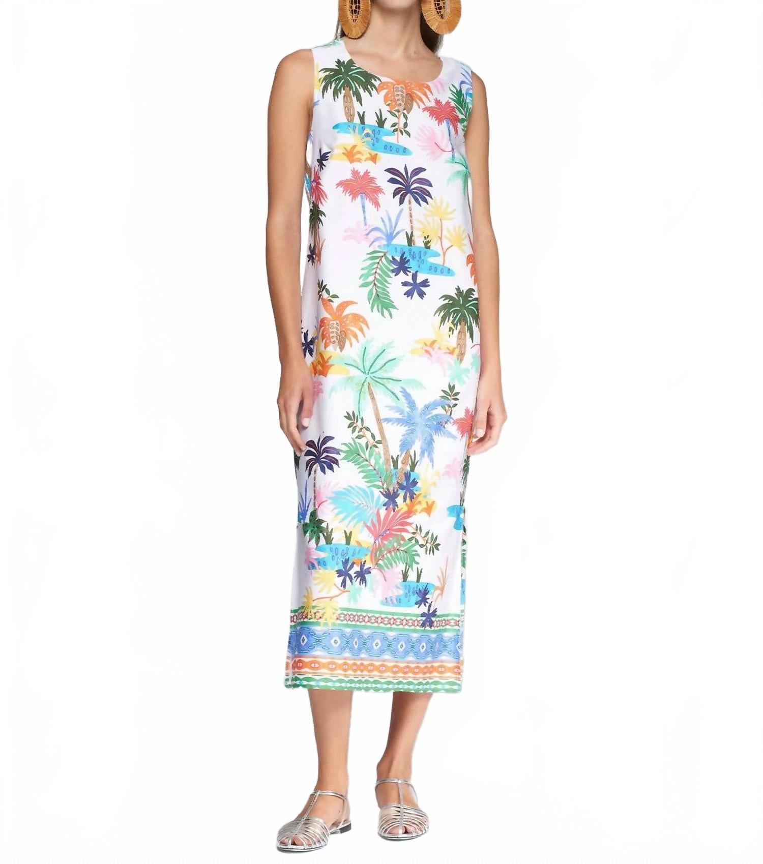 Liana Dress In Palmeras