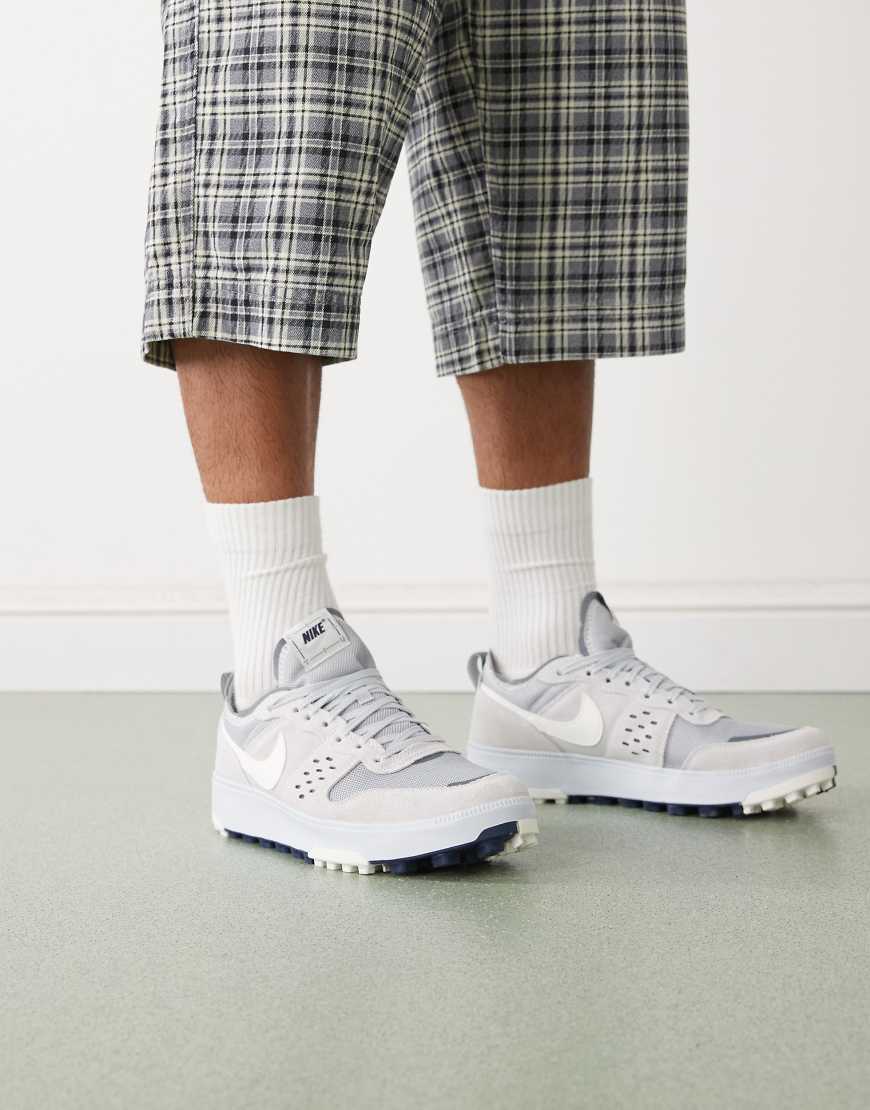 C1TY sneakers in light gray and off white
