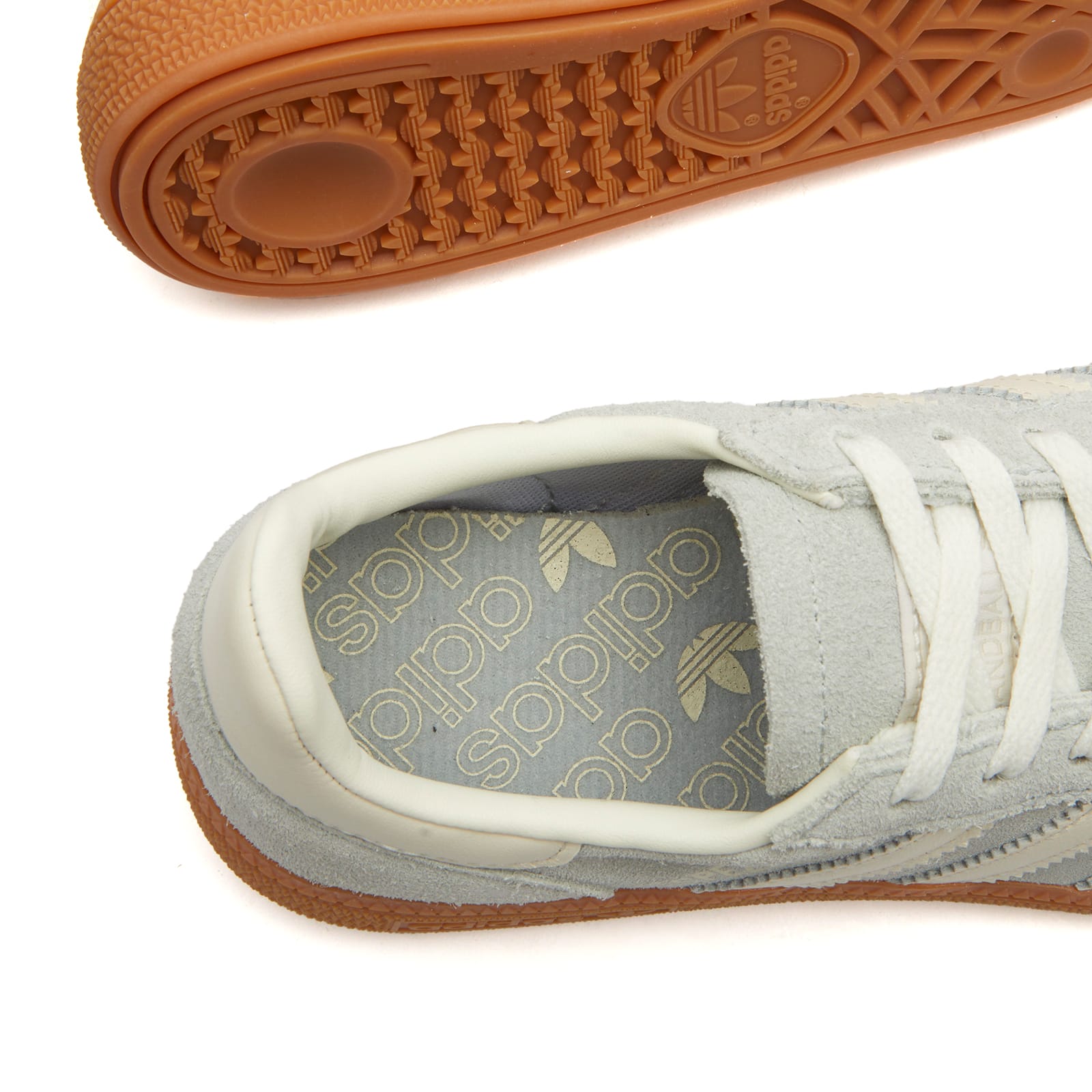 Handball Spezial Sneakers in Wonder Silver/Off White/Gum
