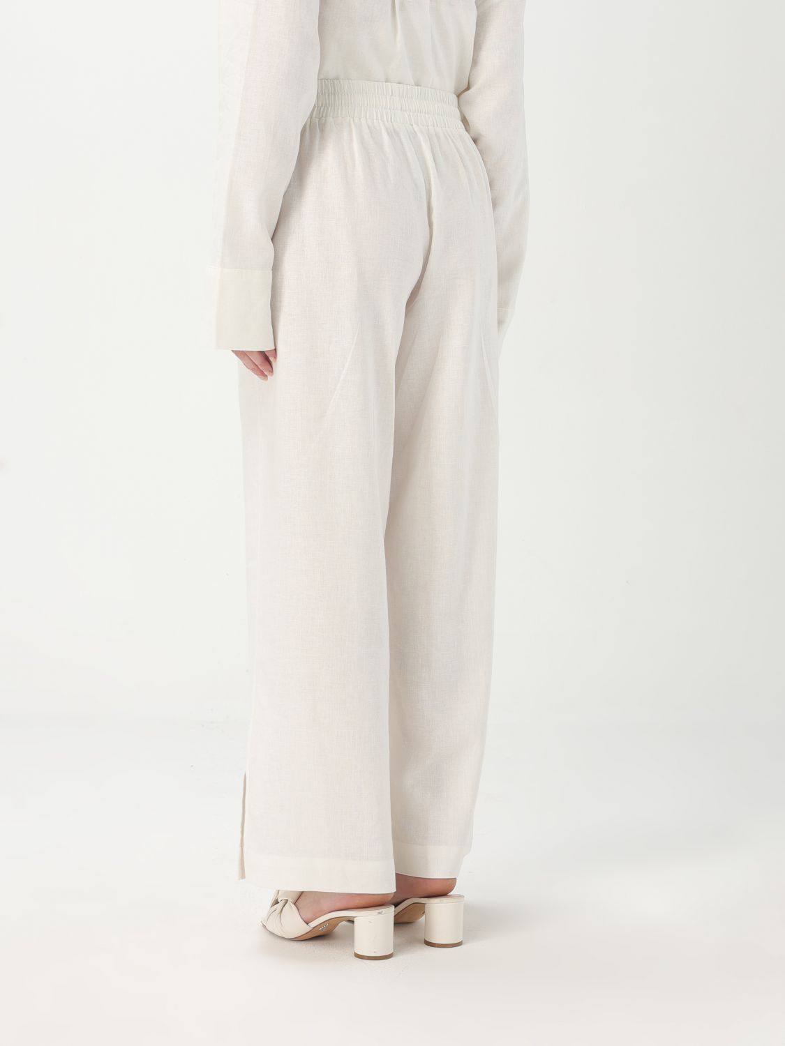 Pants Woman color Natural