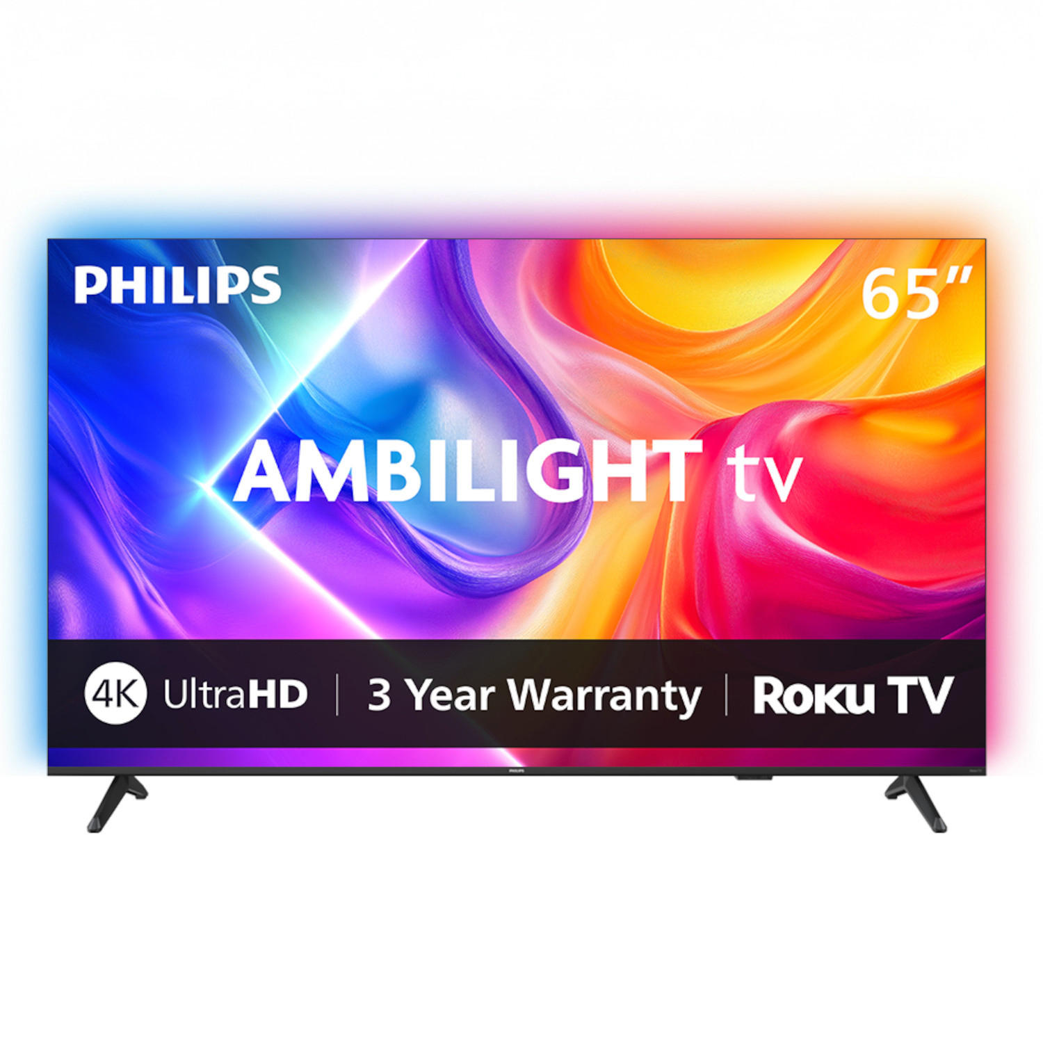 65' Class 7875 Series 4K UltraHD Ambilight Roku Smart TV
