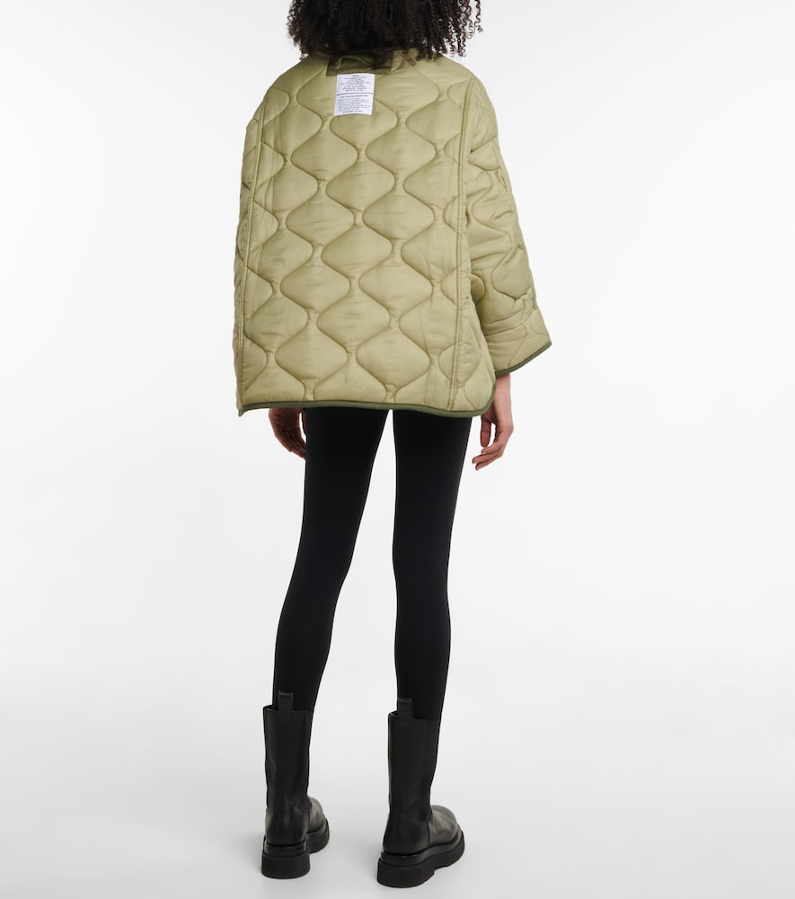 Teddy oversized quilted jacket