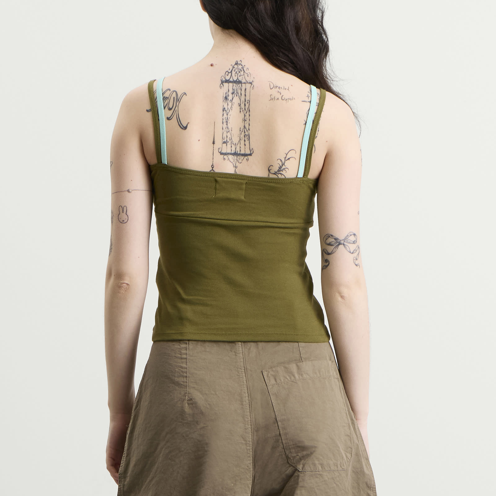 Women's Britt Layered Cami Green