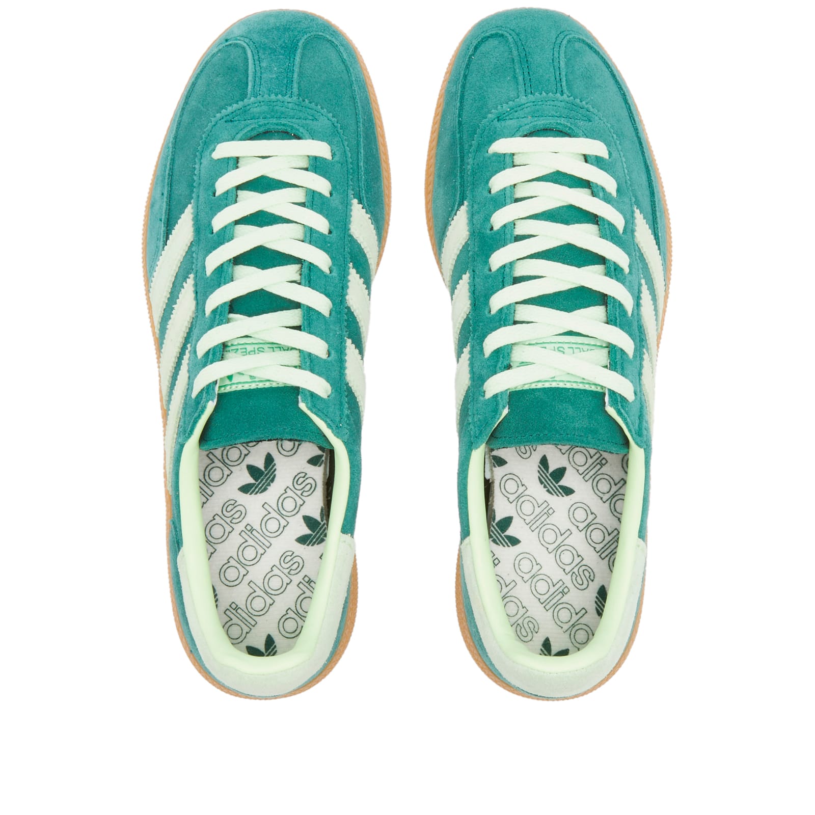 Handball Spezial Sneakers in Collegiate Green/Semi Green Spark/Gum 