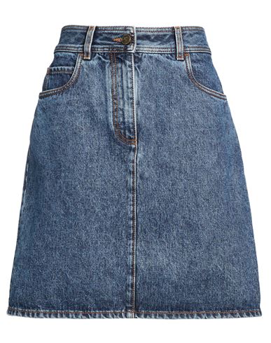 Woman Denim skirt Blue Size 28 Cotton