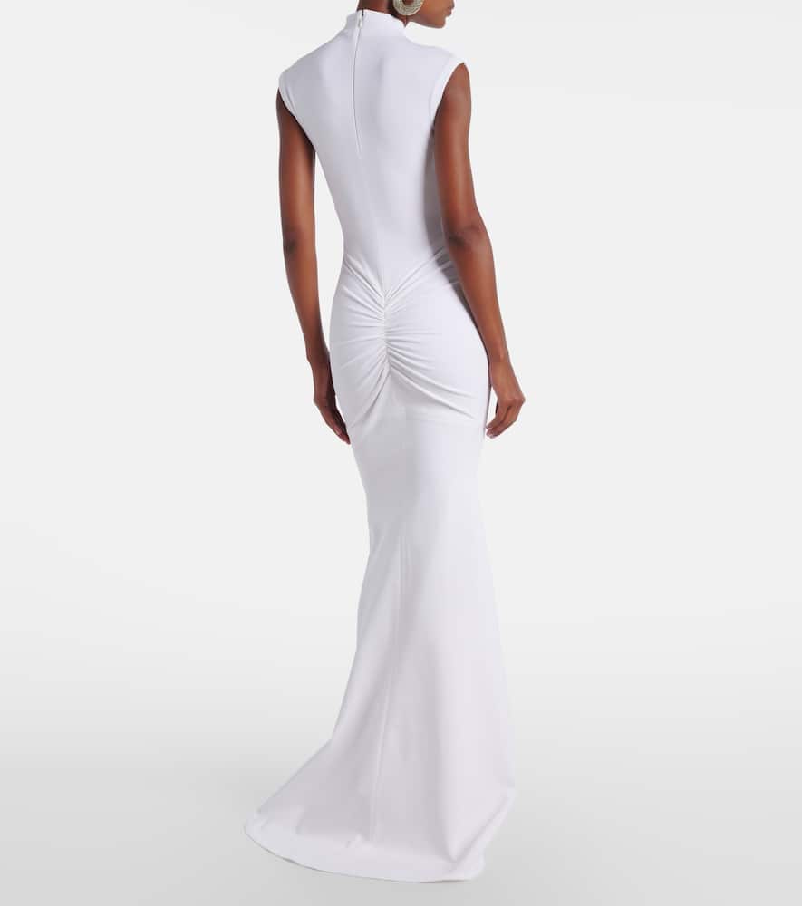 Alba crêpe jersey maxi dress