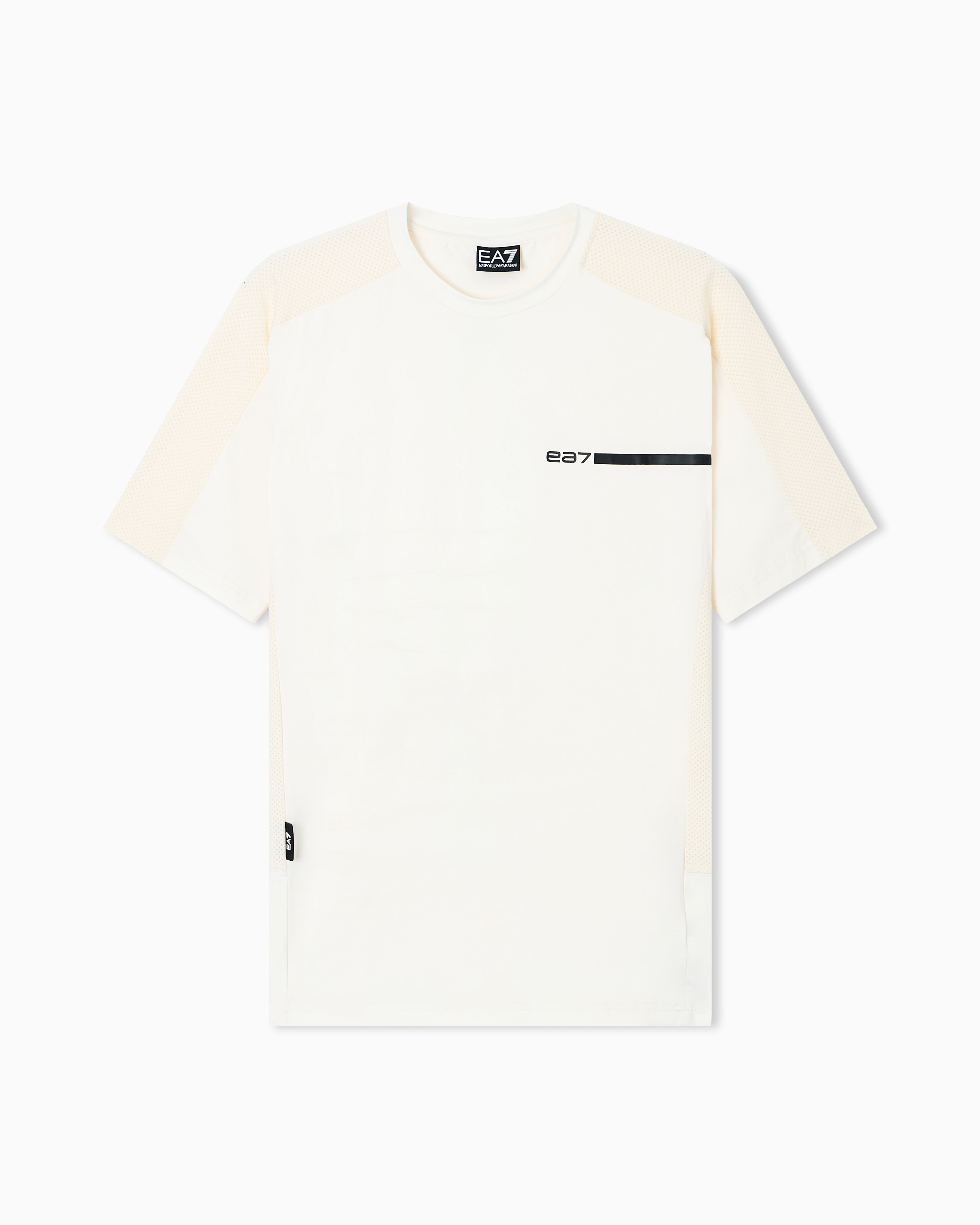 Logo Series stretch technical fabric T-shirt