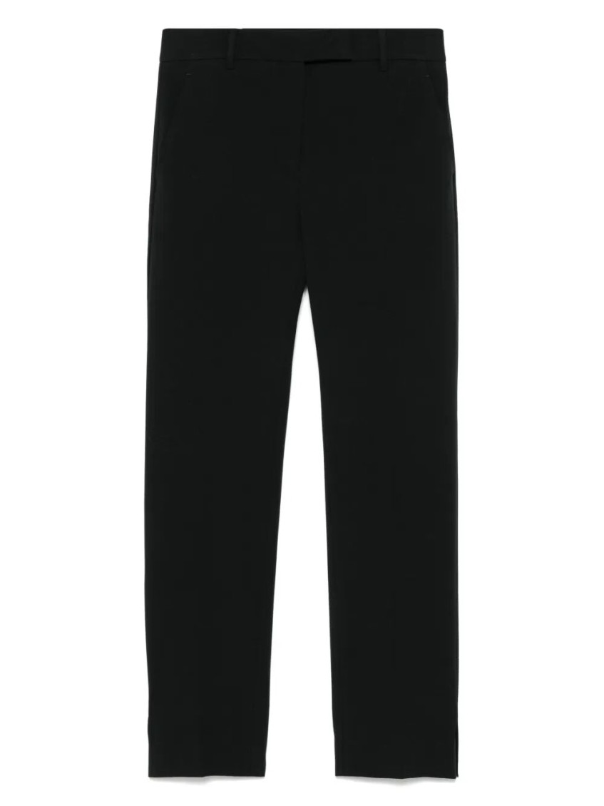 Black Cropped Trousers
