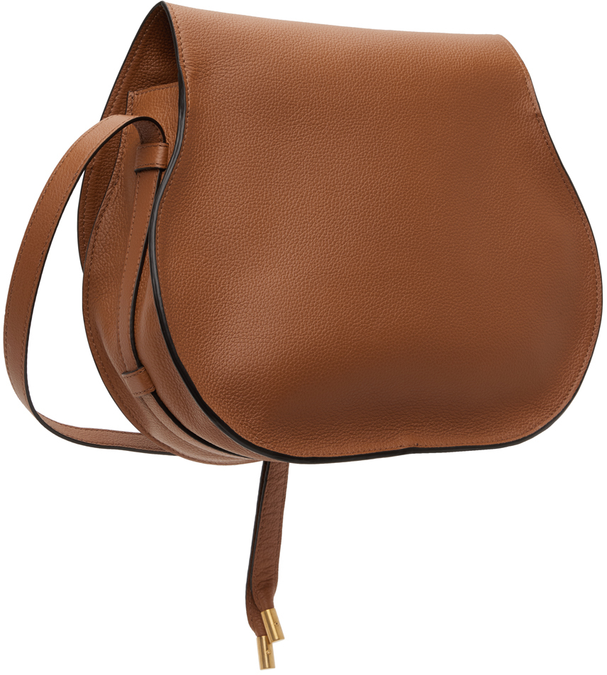 Tan Medium Marcie Shoulder Bag