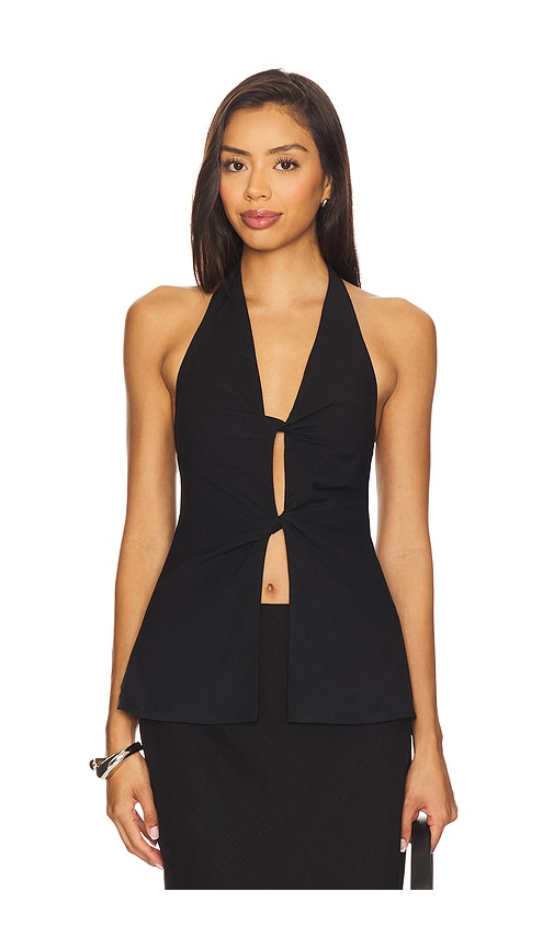 SEVEN WONDERS Robyn Top in Black.  XS. Also in L