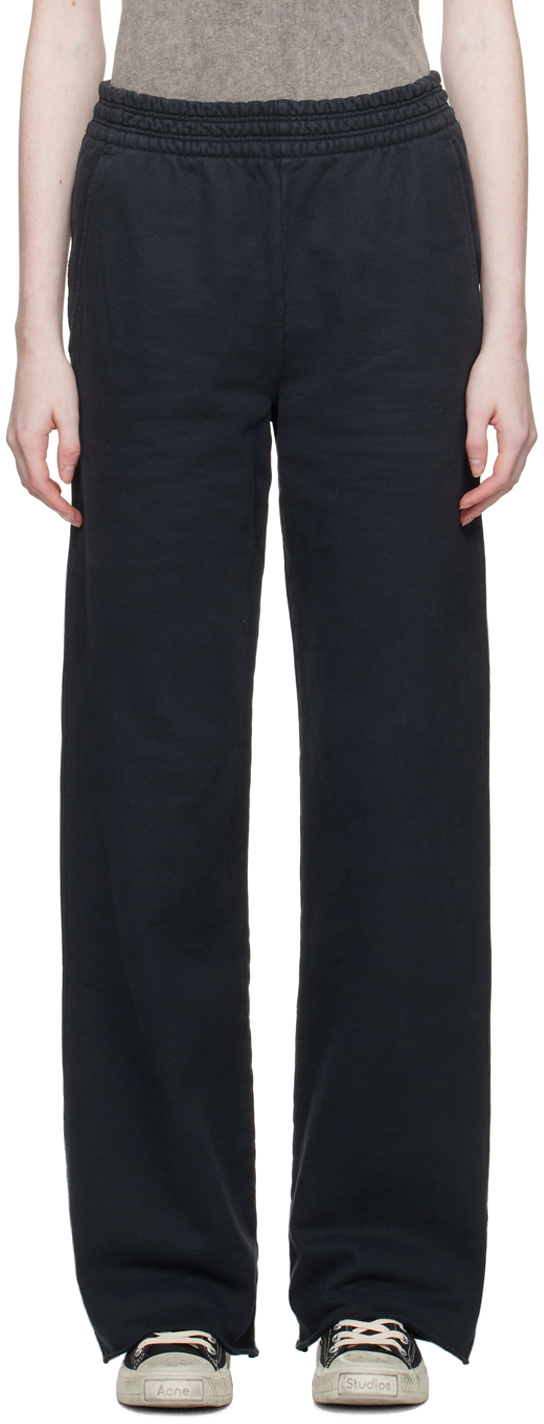 Acne Studios Black Printed Sweatpants