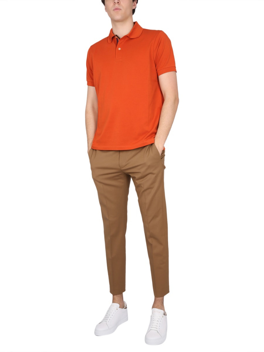 Piquã¨ Polo Orange