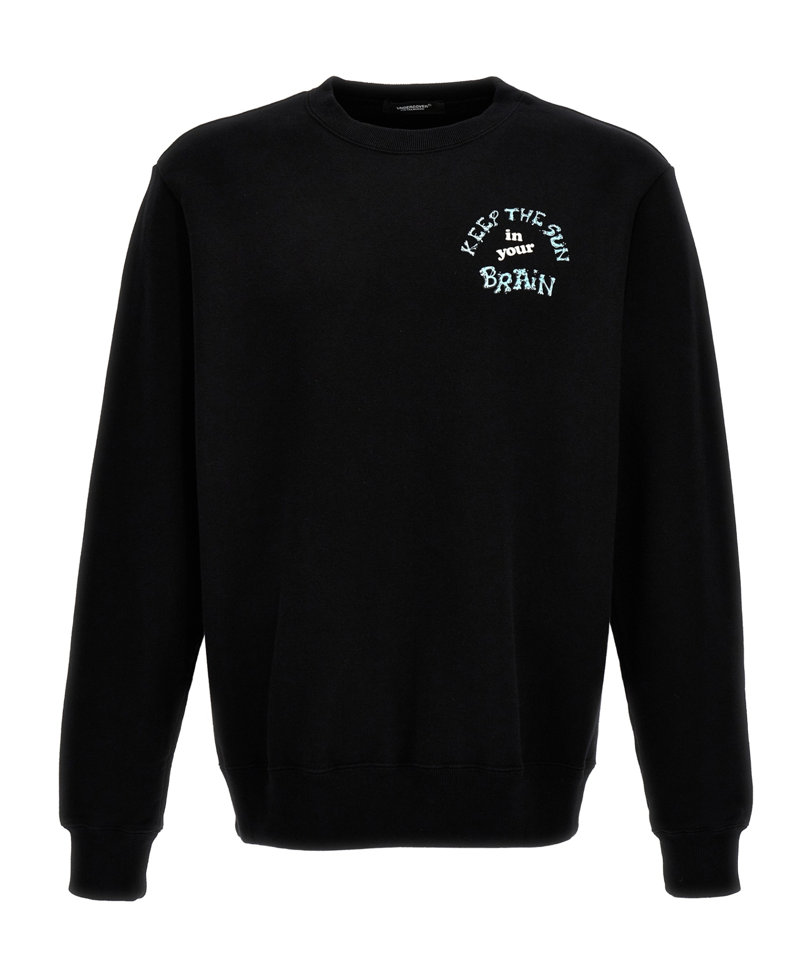 Skull-print cotton sweatshirt