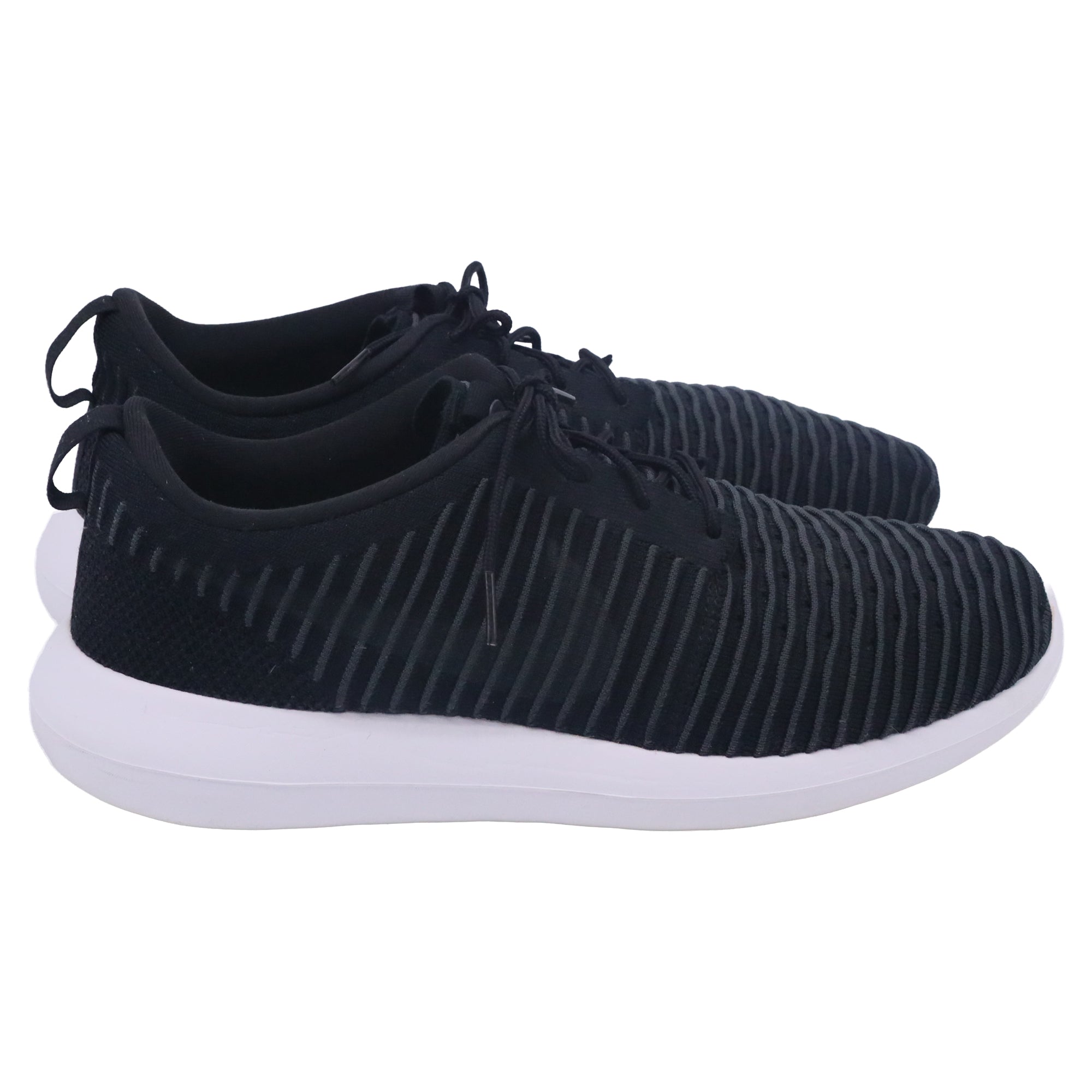 Roshe Two Flyknit Sneakers in Black Nylon
