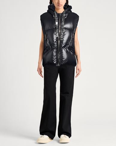 Woman Vest Black Size 0 Polyamide