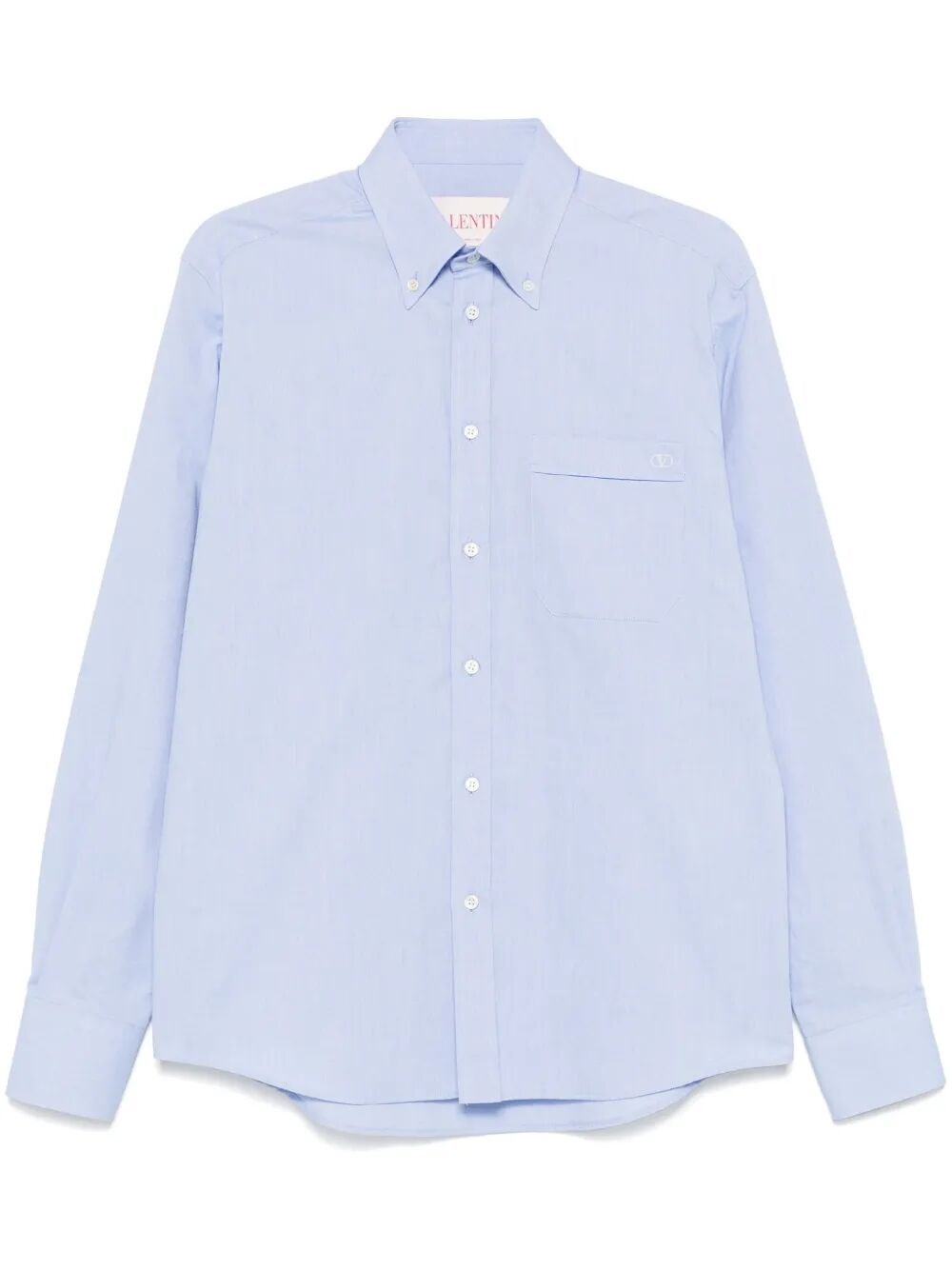 `Vlogo Signature` Long Sleeve Oxford Shirt