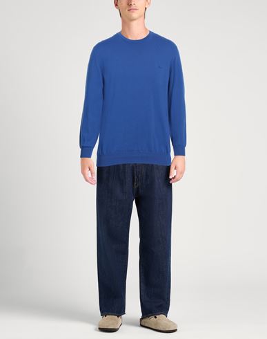 Harmont & Blaine Man Sweater Bright blue Size L Cotton