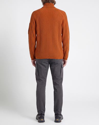 C. p. Company Man Turtleneck Rust Size 3XL Wool, Polyamide