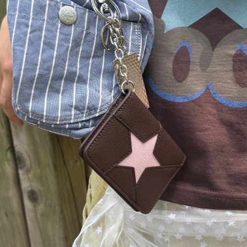 ONE STAR CARD WALLET_BROWN