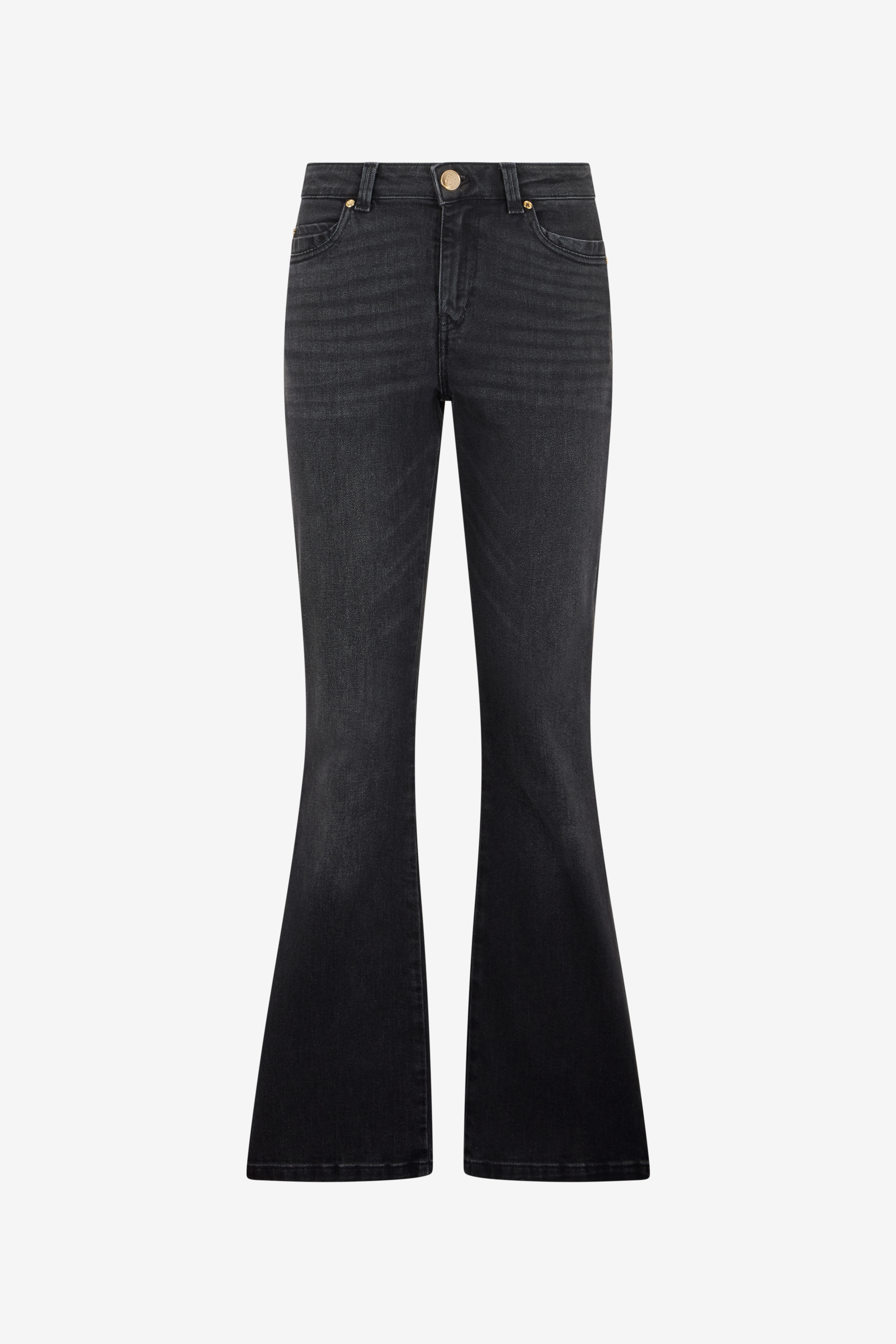 Black Flared Jeans