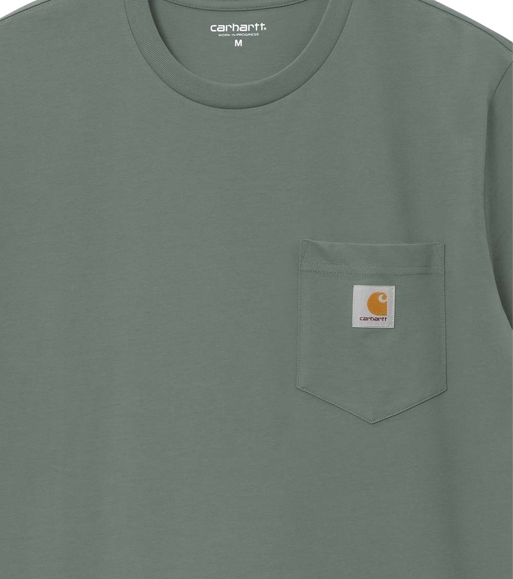Dark Green COTTON T-SHIRT WITH LOGO