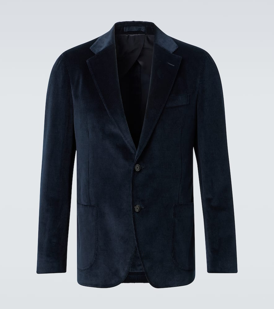 Cotton corduroy blazer