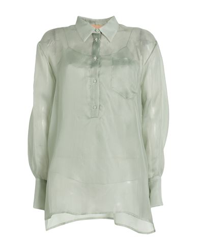 Woman Top Sage green Size 2 Silk