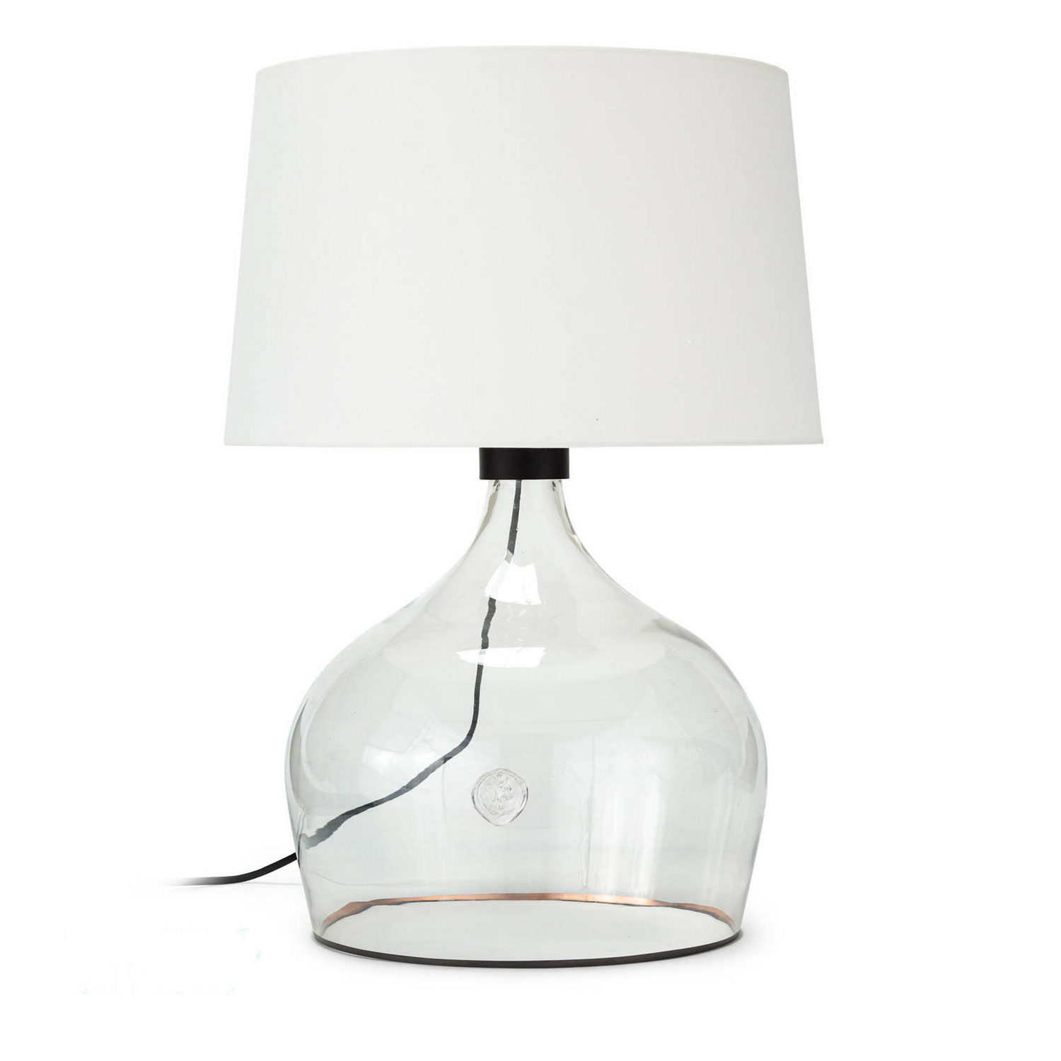 Clear Table Lamp from the Demi John Collection