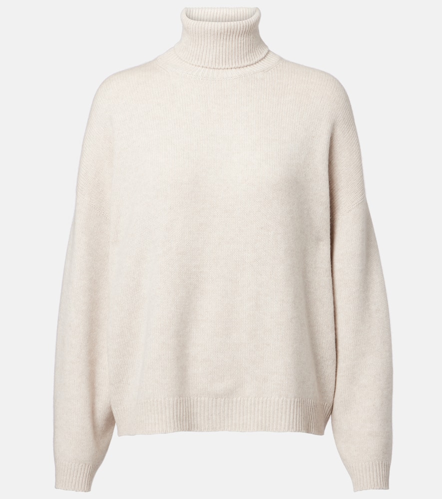 Cashmere turtleneck sweater