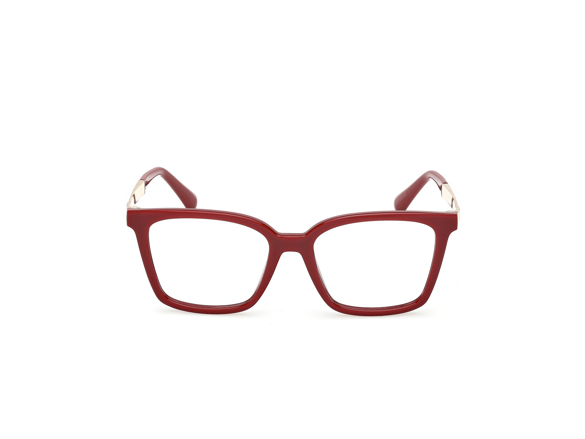 MAX&Co Mujer MAX&Co MO5189 066 Monturas ópticas Inyectado Rojo Cuadrada Norma