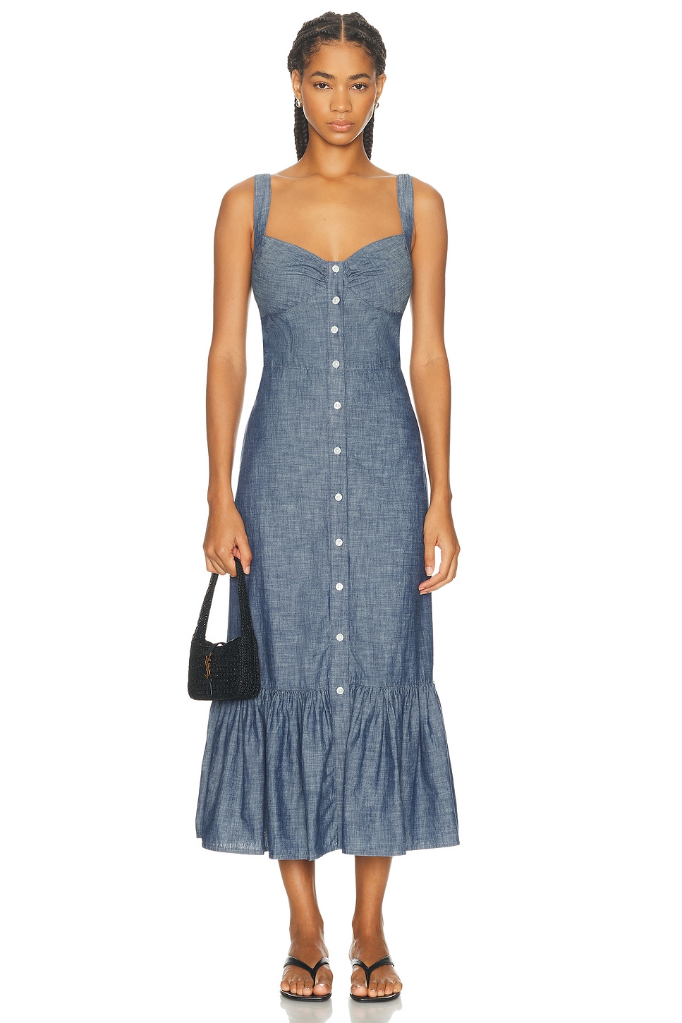 Polo Ralph Lauren KLEIDER in Chambray - Blue.  8 also in 0, 10, 2