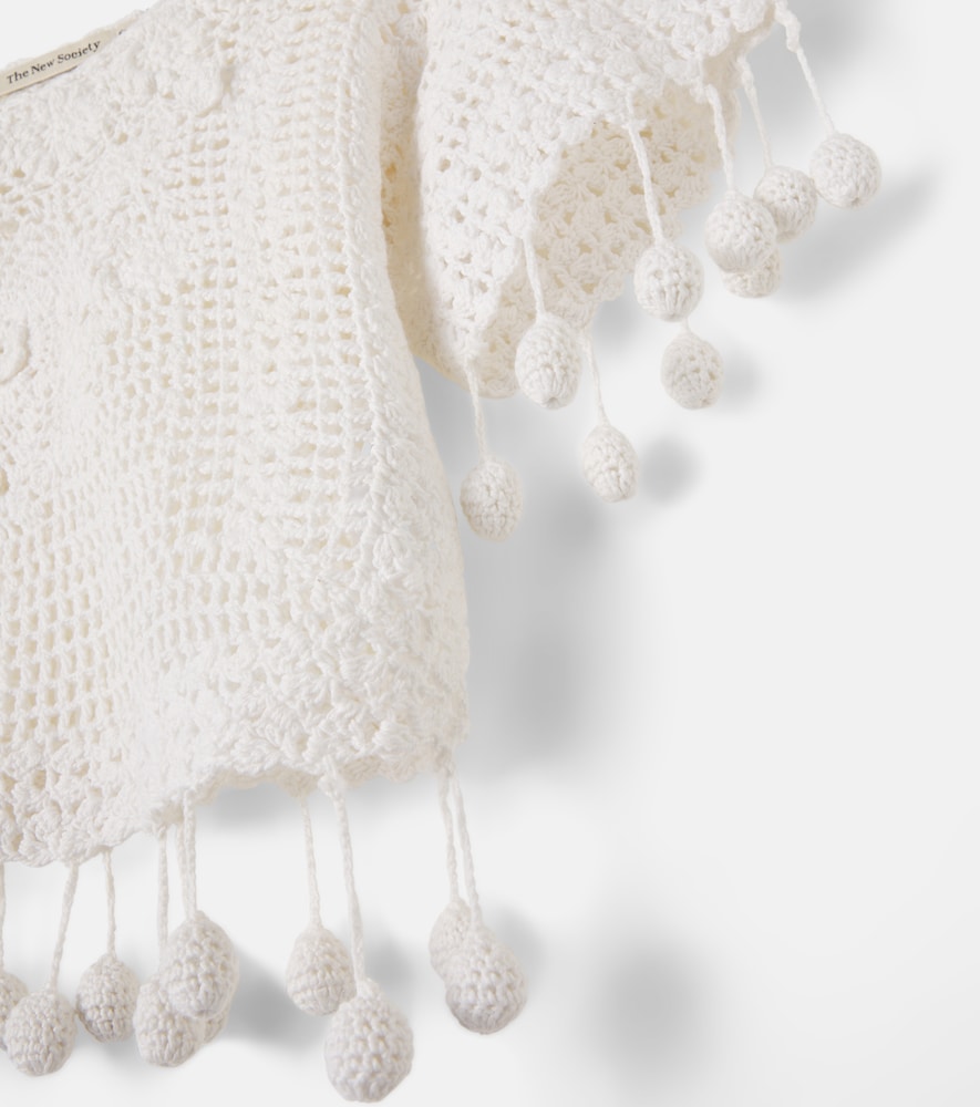 Jade crocheted cotton top