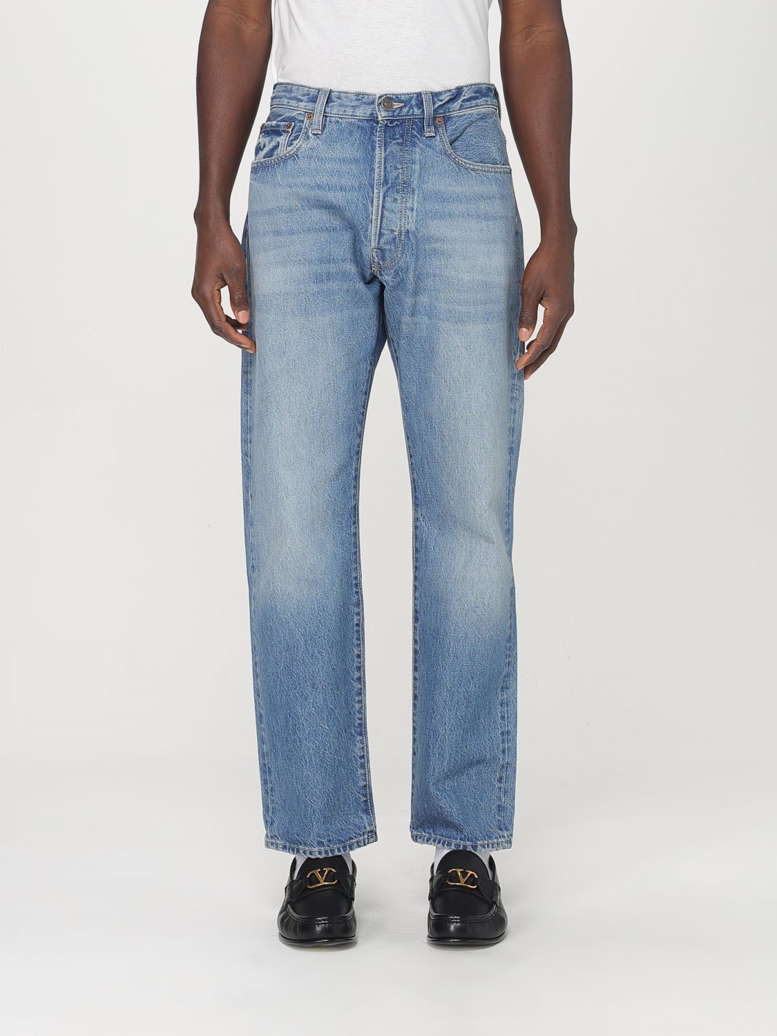 Jeans Men color Blue