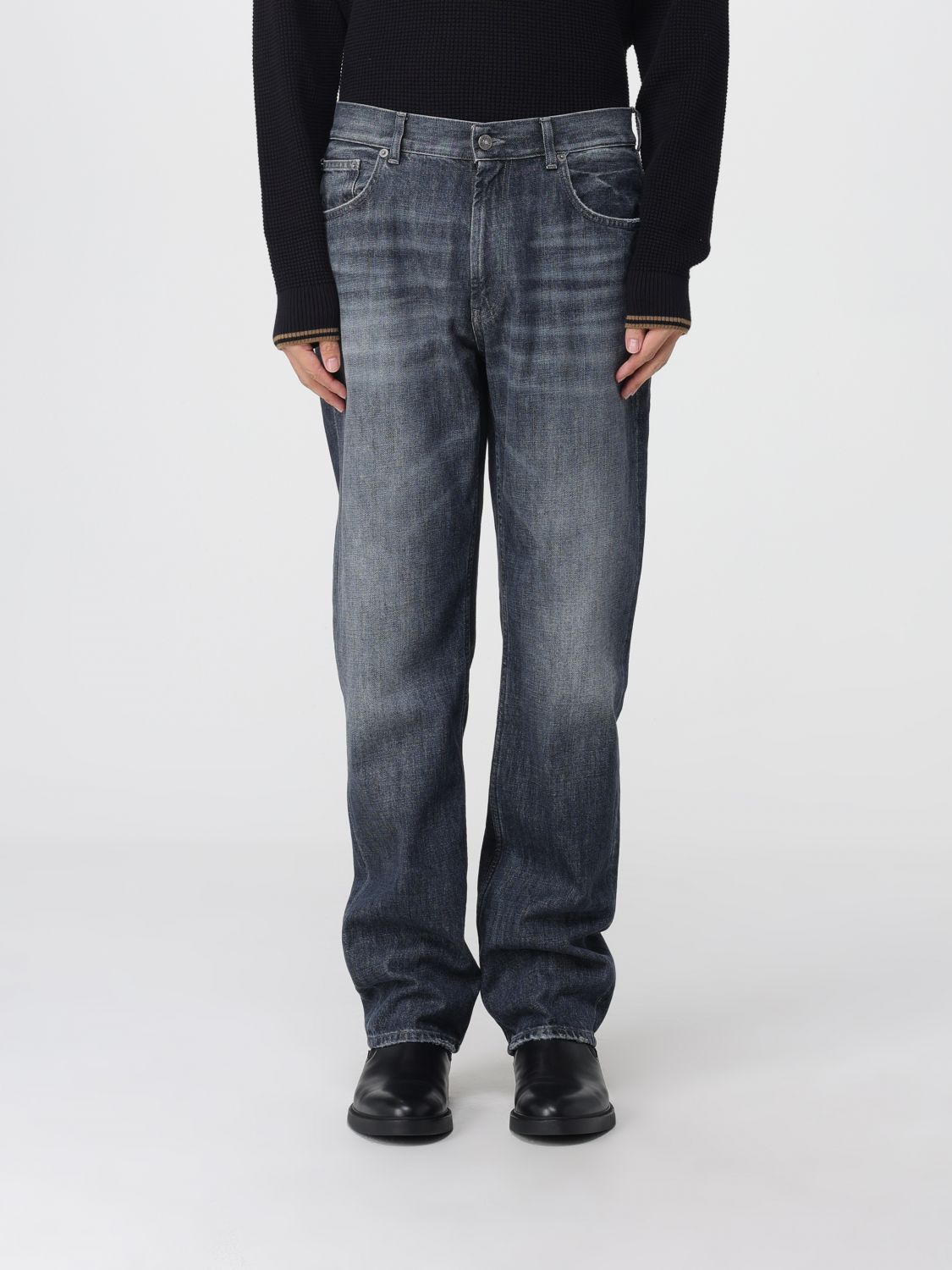 Jeans Men color Grey