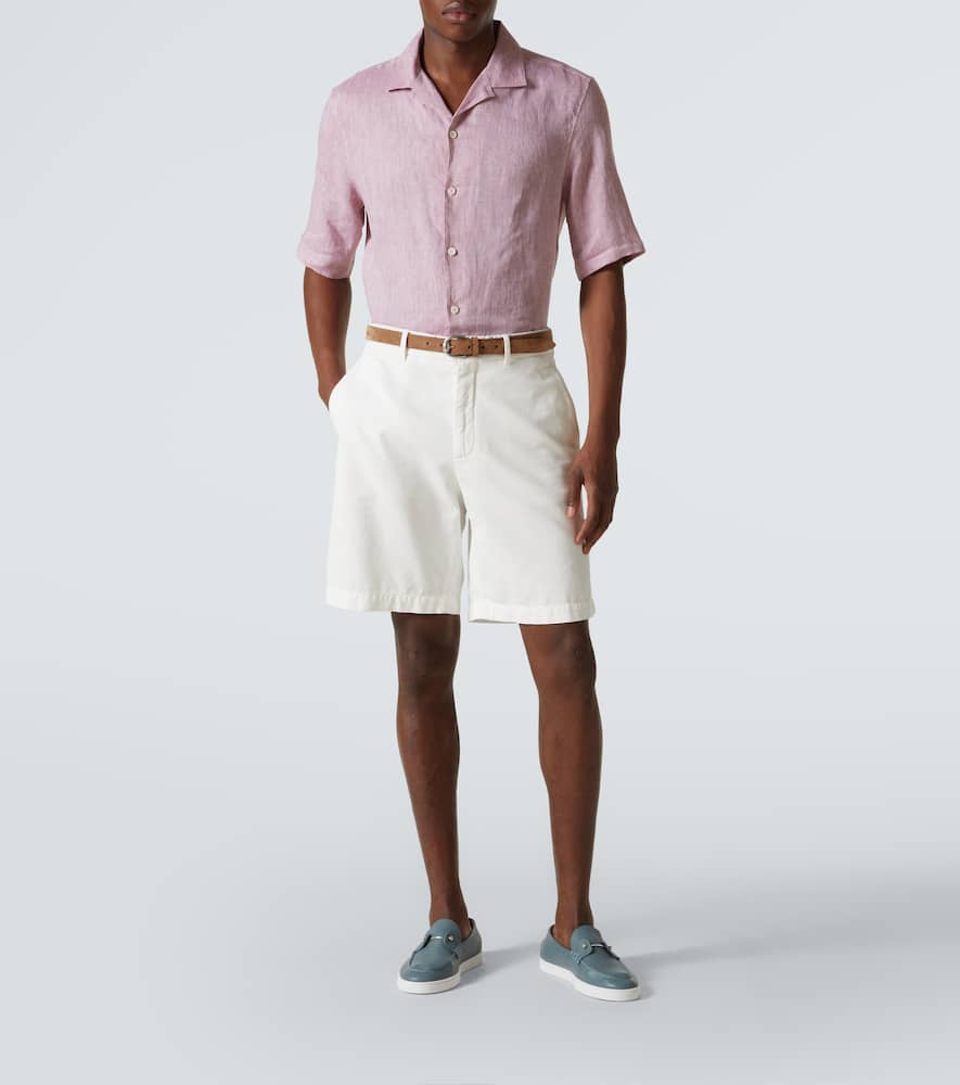 Christian Louboutin Chambeliboat leather loafers