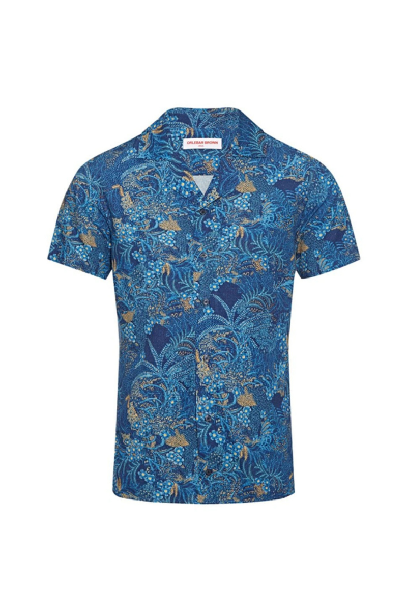 Travis Tropic Shirt — Blue