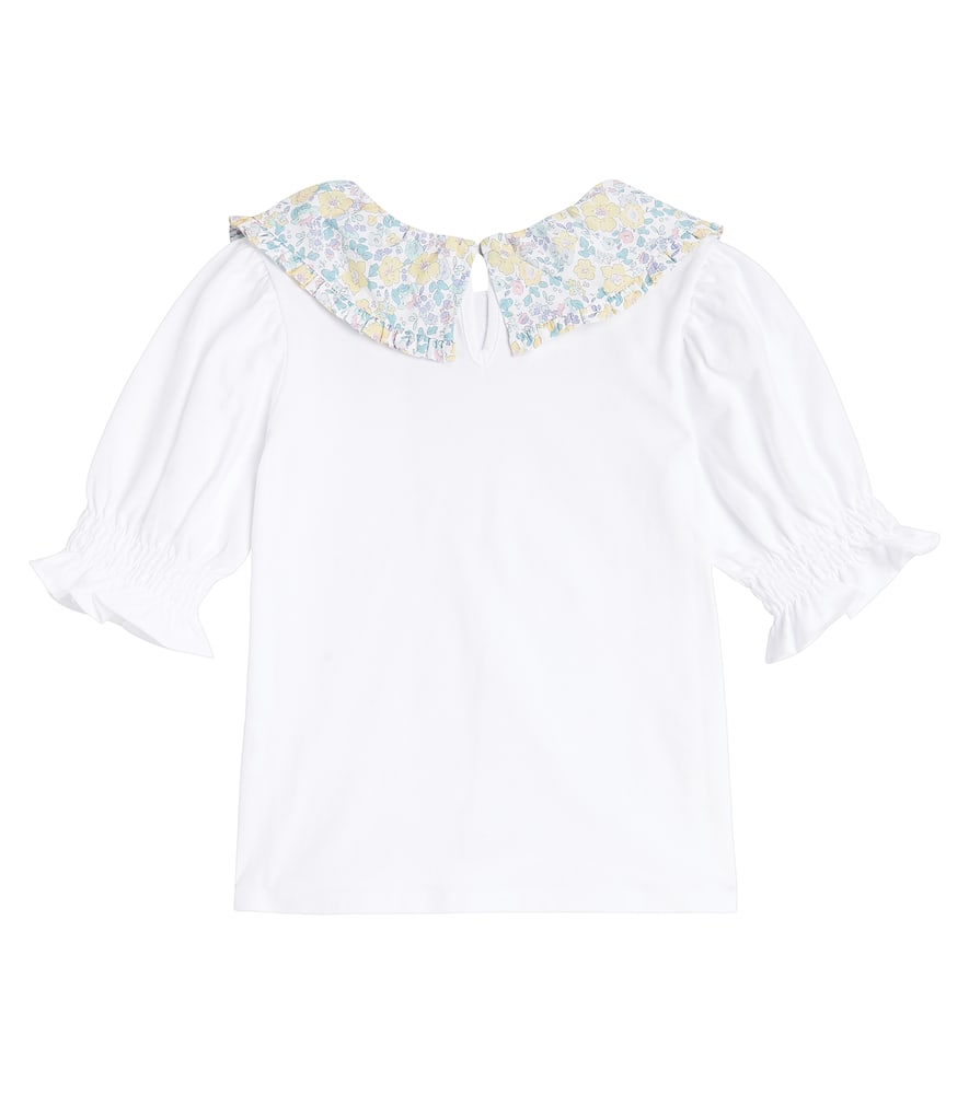 Lorena cotton jersey top