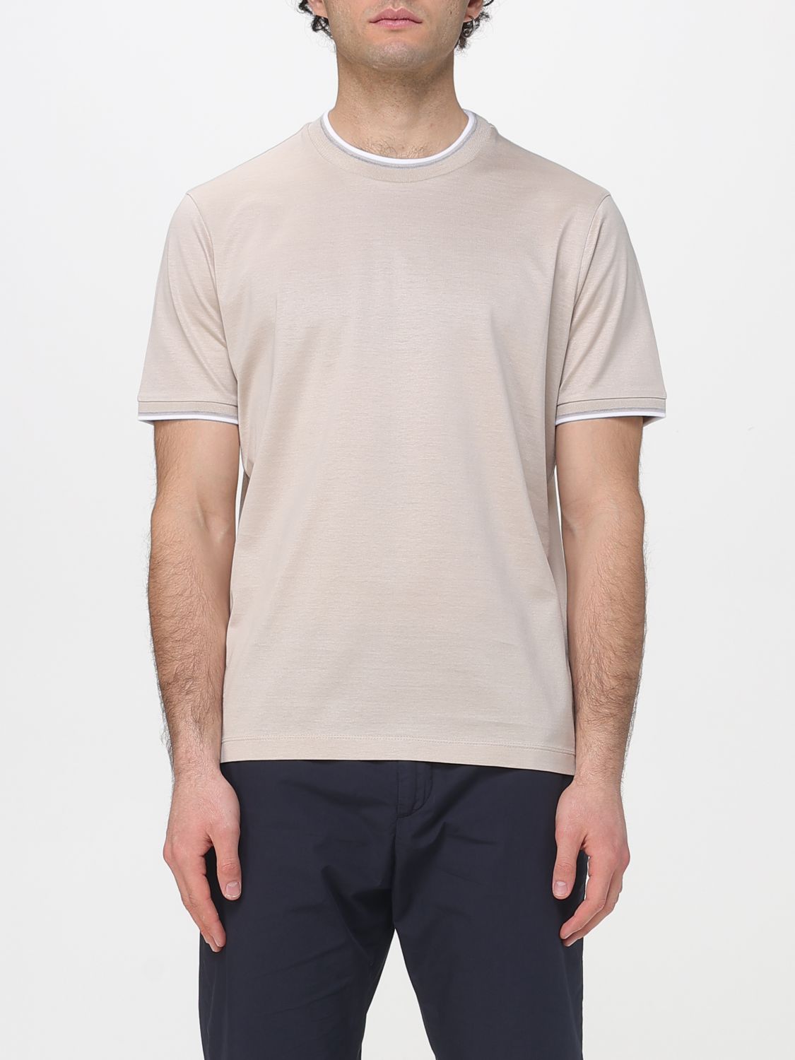 T-Shirt Men color Beige