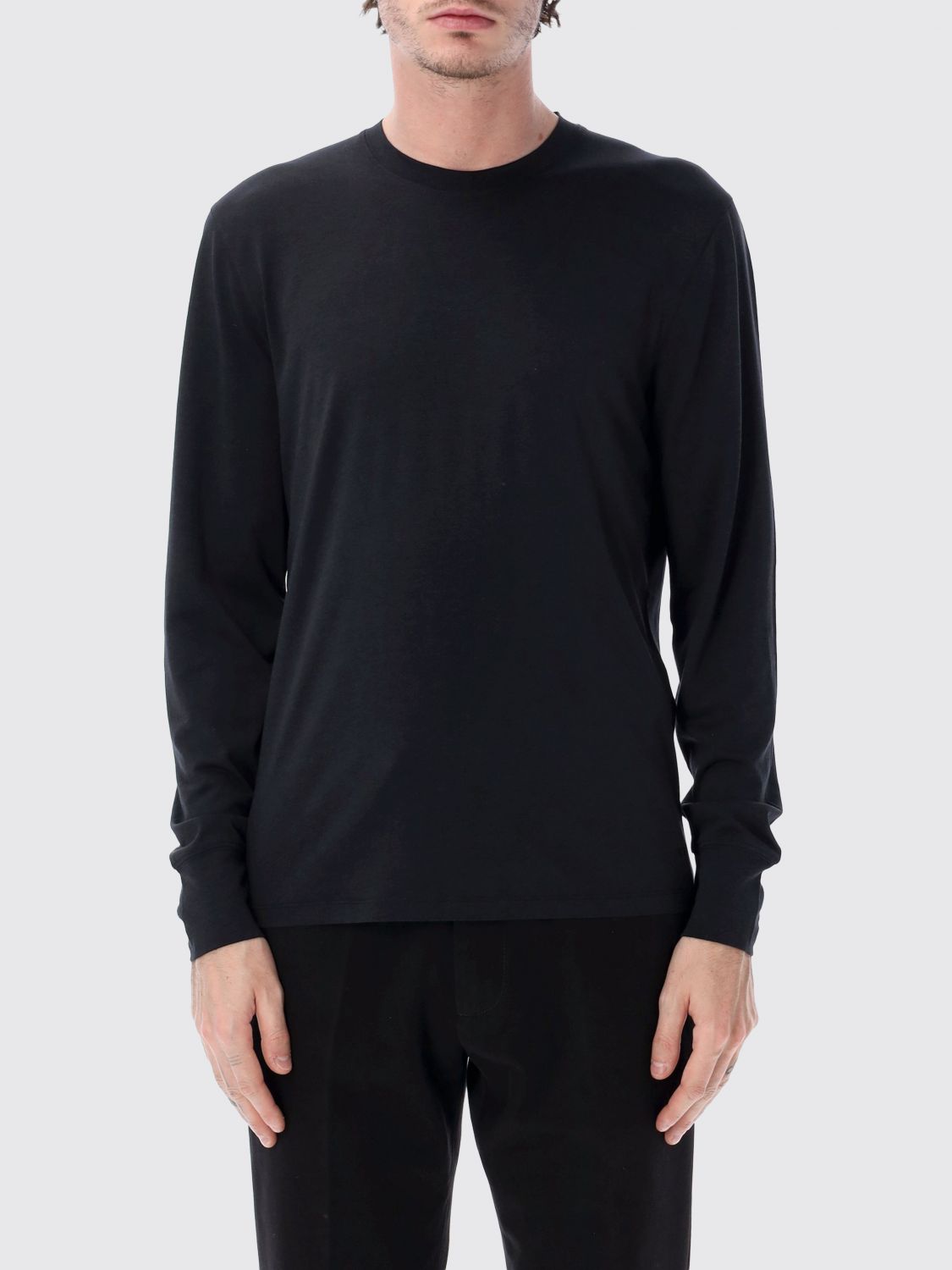 Crew-neck T-shirt - Black