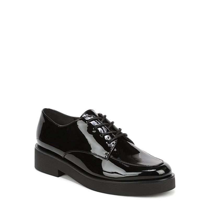 Women's Maleigh Oxford Shoes (Black Faux Patent Leather)