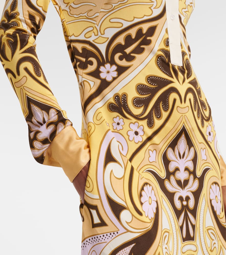 Perry printed midi dress