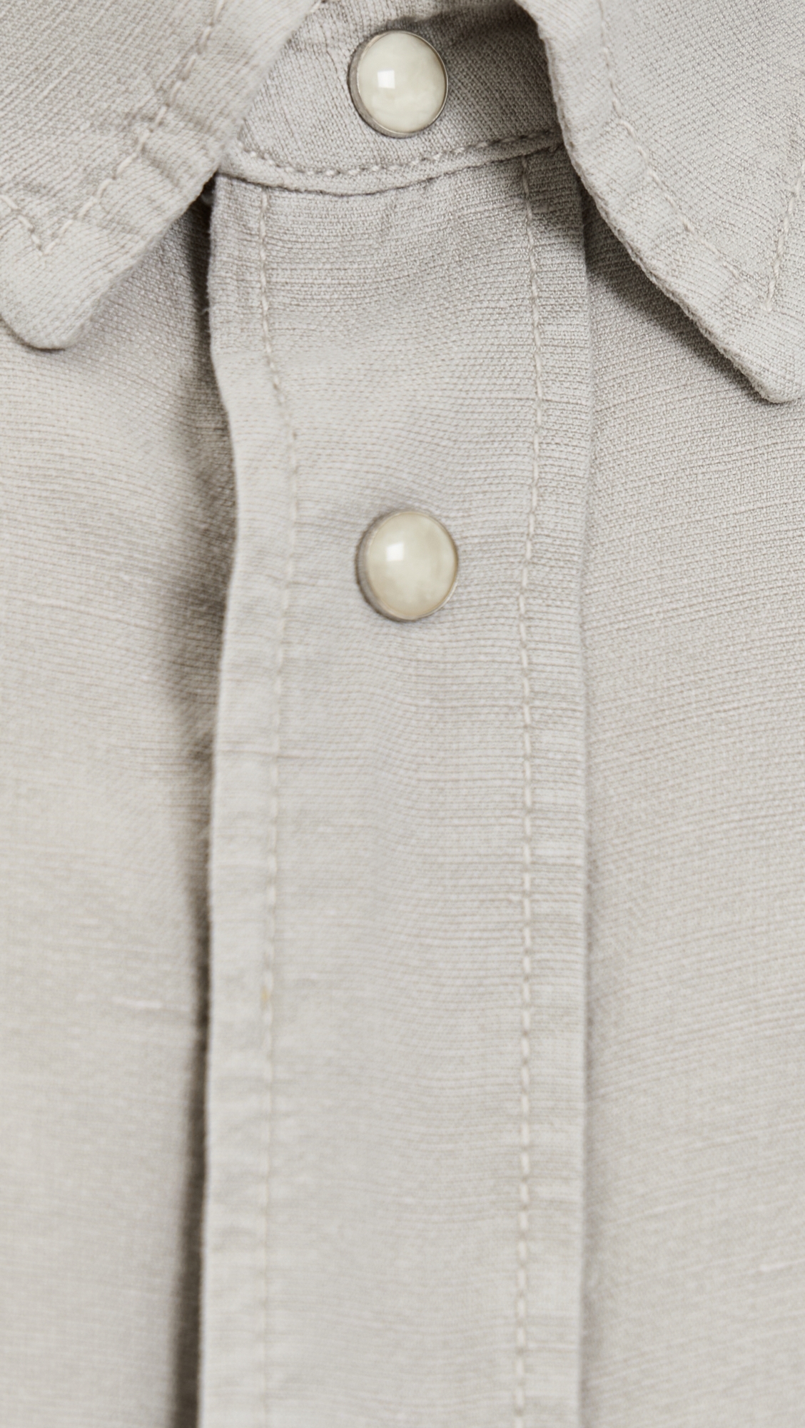 Long Sleeve Classic Shirt Light Stone