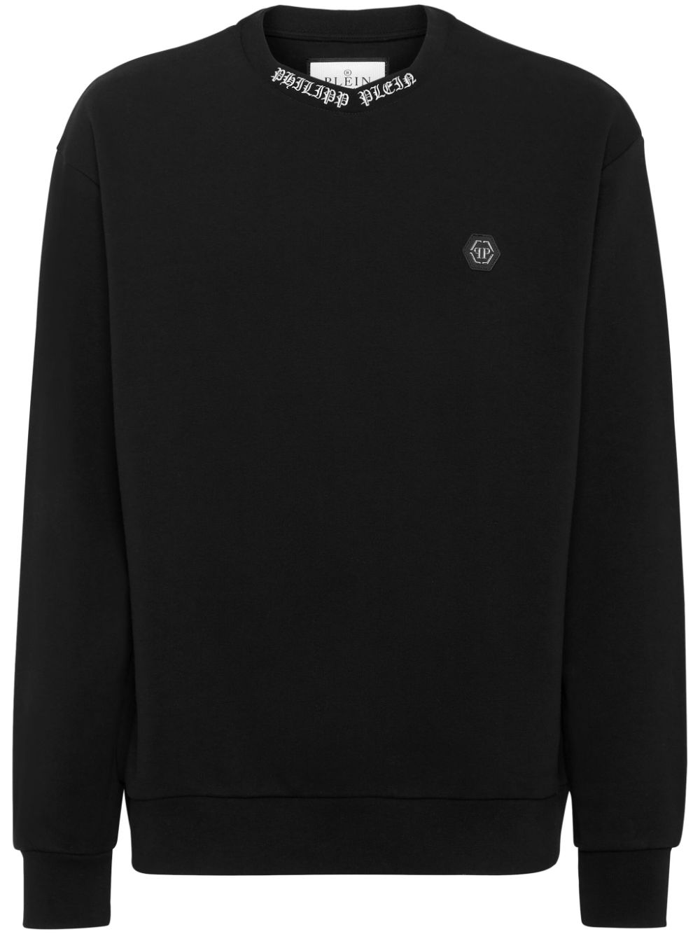 Logo-embroidered sweatshirt - White