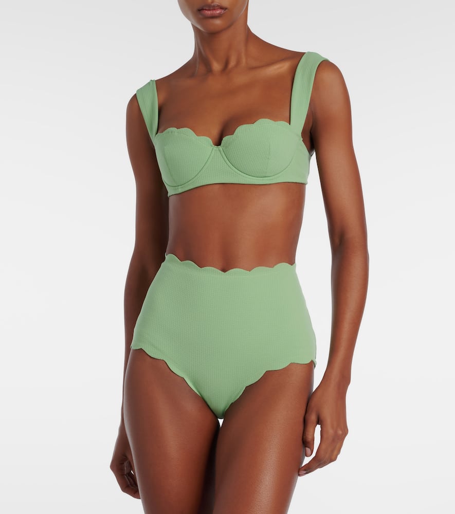 Santa Monica scalloped bikini bottoms