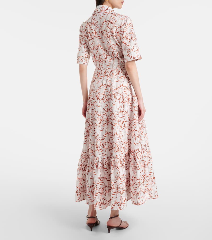 San Pietro printed shirt dress