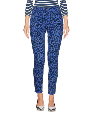 Woman Denim pants Bright blue