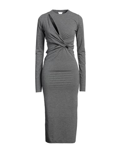 Amazuìn Woman Midi dress Grey Size ONESIZE Polyamide, Elastane