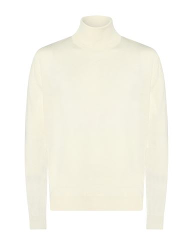 Man Turtleneck Off white Size XL Merino Wool, Acrylic