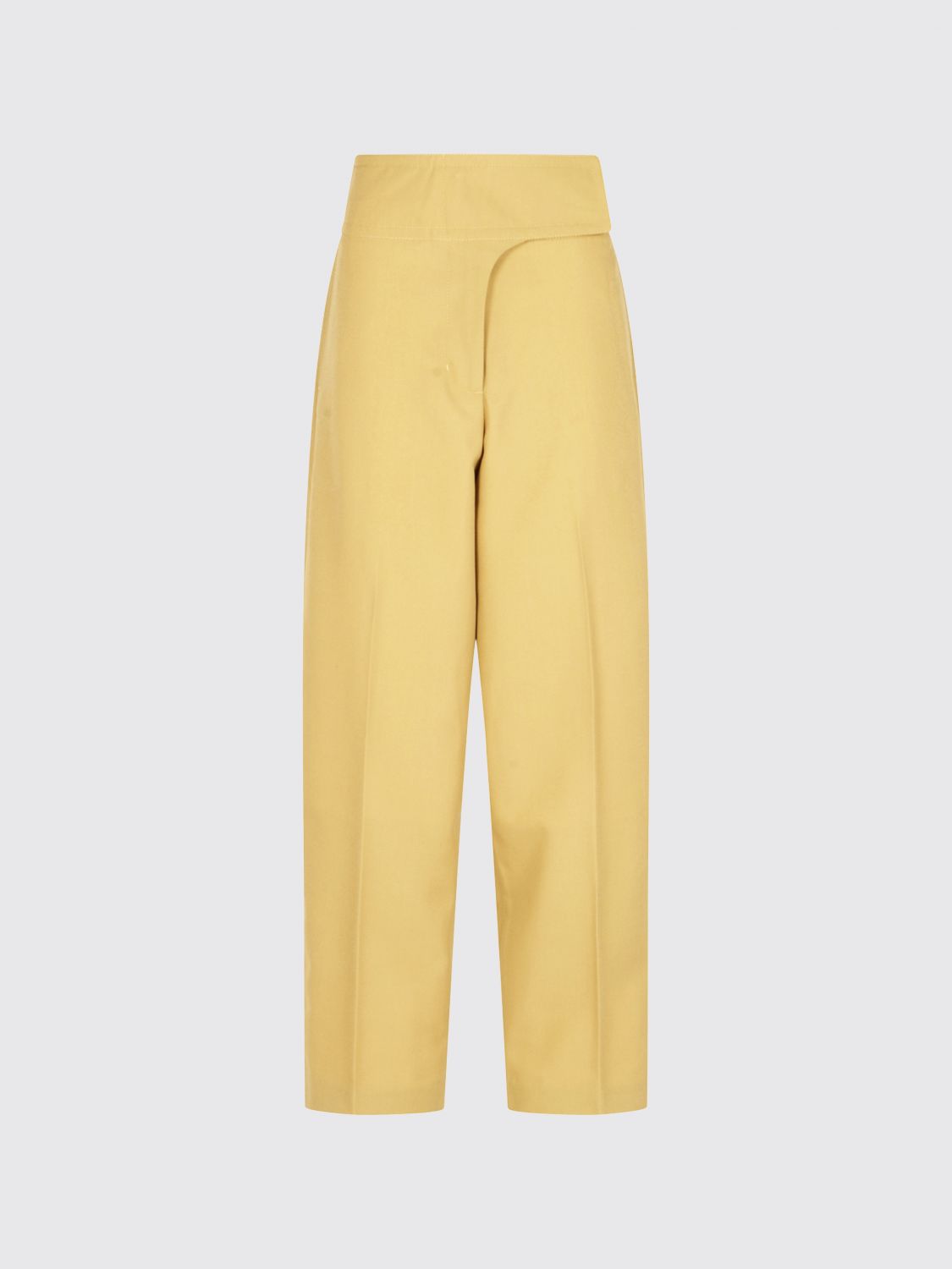 Pants Woman color Yellow