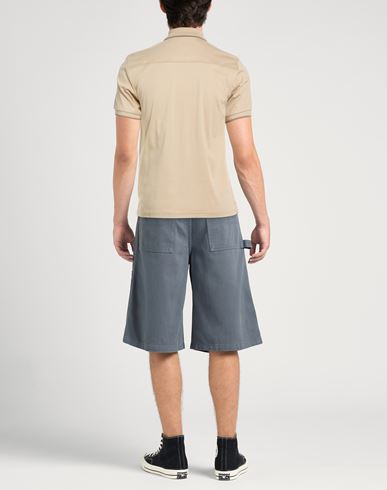 Man Polo shirt Beige Size L Cotton